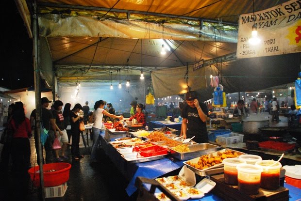 chợ Pasar Malam Gadong, điểm du lịch brunei