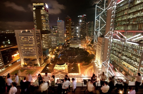 Sevva Rooftop Bar Central Hồng Kông