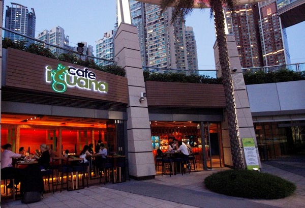 cafe iguana, trung tâm thương mại mua sắm Elements Hồng Kông