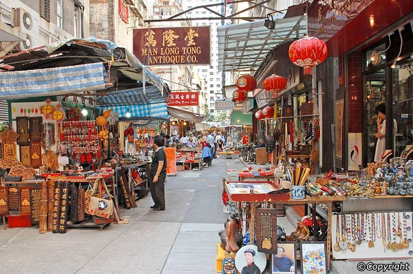 Chợ phố Cat Hồng Kông