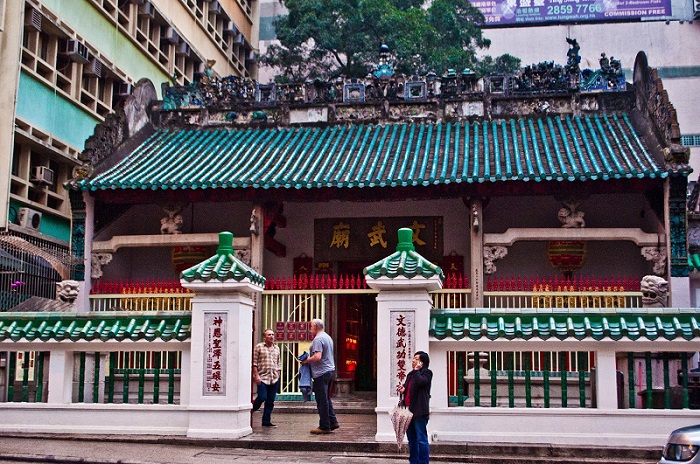 Đền Man Mo (Văn Võ Miếu), kiến trúc lịch sử nổi tiếng tại trung tâm Hồng Kông