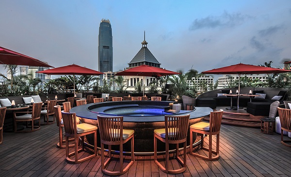 Ce La Vi, nhà hàng - rooftop bar tại quận Central Hồng Kông
